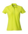 Dames Polo Clique Basic 028231 Signaal Groen